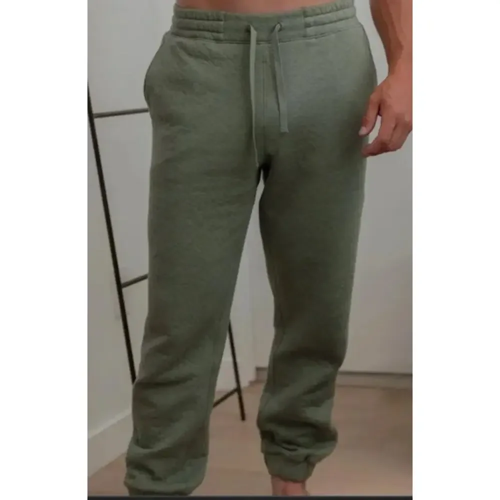 LAHGO‎ LUNYA Men's Restore Double Faced Pants Green Heather Size Medium Sweats